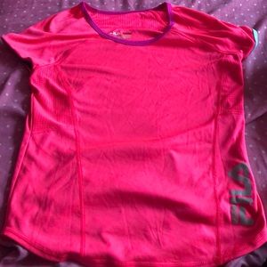 Girls fila athletic shirt